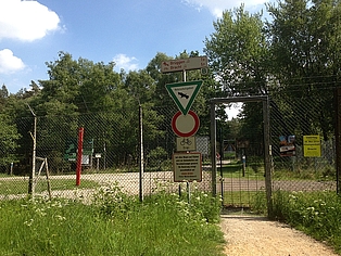 Ausgang Brachter De witte stein NL